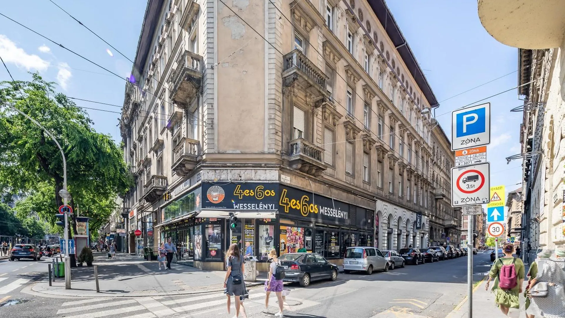 Very Central - Free Parking - Balcony Budapest